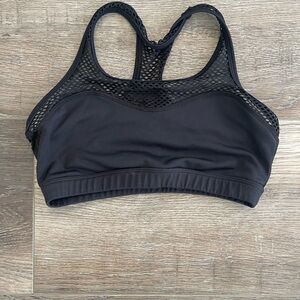 Noli Black Mesh Sports Bra great condition size S